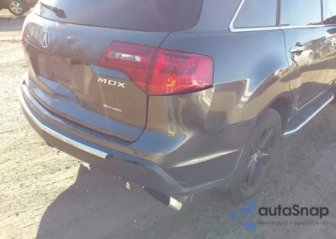 2010 Acura Mdx Technology Package z USA, uszkodzony, nr VIN 2HNYD2H6XAH508303